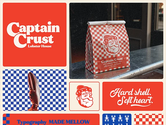 Captain Crust. — projeto de branding